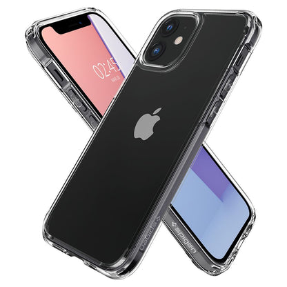 Tok Apple iPhone 12 / 12 Pro készülékhez, Spigen, Ultra Hybrid, Átlátszó ACS01702