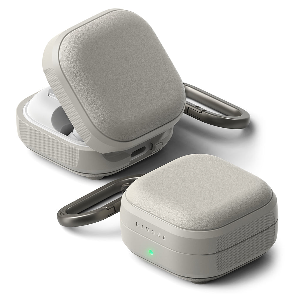 Ringke Onyx Magnetic tok Samsung Galaxy Buds4 / Buds4 Pro-hoz, Szürke