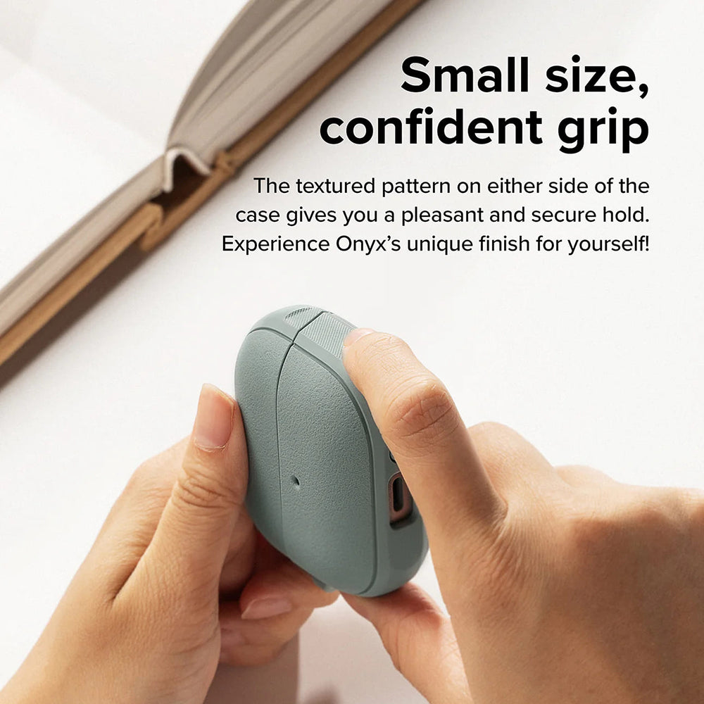 Ringke Onyx mágneses tok Samsung Galaxy Buds3 FE / Buds3 Pro / Buds3 számára, zöld