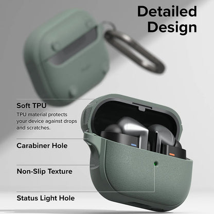 Ringke Onyx mágneses tok Samsung Galaxy Buds3 FE / Buds3 Pro / Buds3 számára, zöld