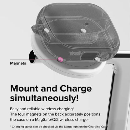 Ringke Onyx mágneses tok Samsung Galaxy Buds3 FE / Buds3 Pro / Buds3 számára, zöld