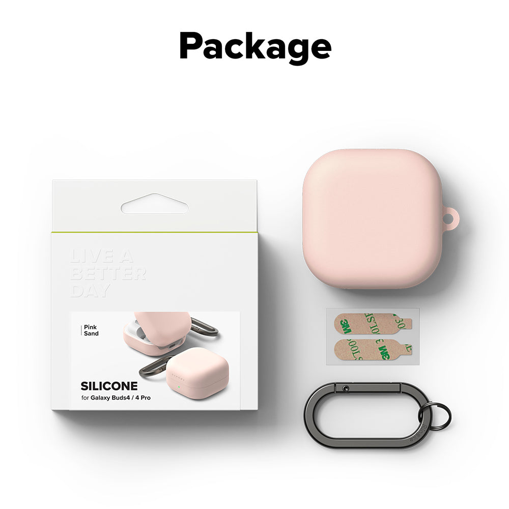 Ringke tok Samsung Galaxy Buds 4 Pro-hoz, Rózsaszín