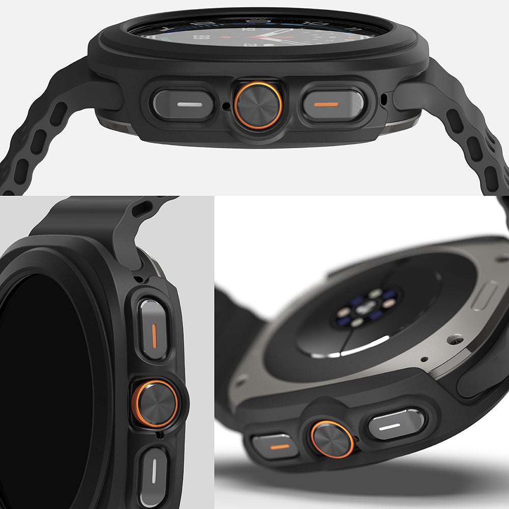 Ringke Slim tok Samsung Galaxy Watch Ultra-hoz, matt fekete