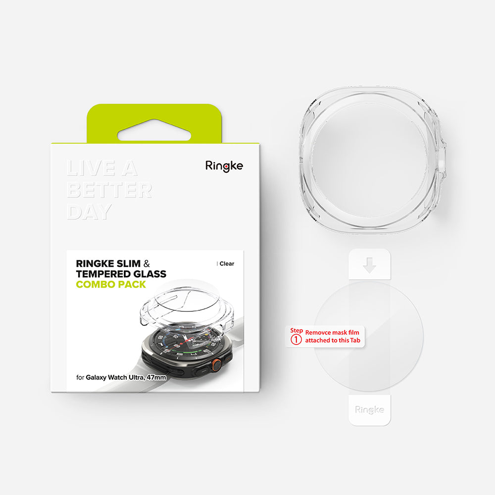 Ringke Slim Case for Samsung Galaxy Watch Ultra, Transparent