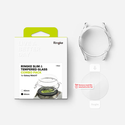 Ringke Slim tok Samsung Galaxy Watch7 44mm-hez, átlátszó