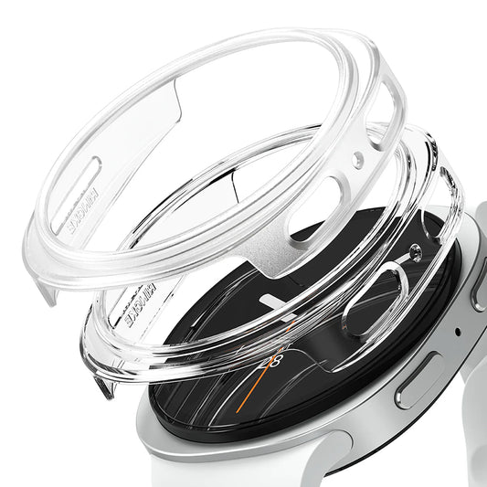 Ringke Slim tok Samsung Galaxy Watch8 40mm-hez, 2 darabos készlet, Átlátszó