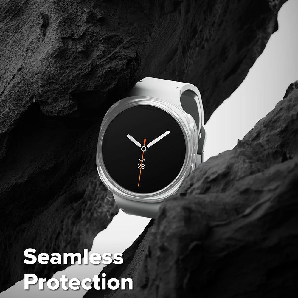 Ringke Slim tok Samsung Galaxy Watch8 44mm-hez, 2 darabos készlet, Átlátszó