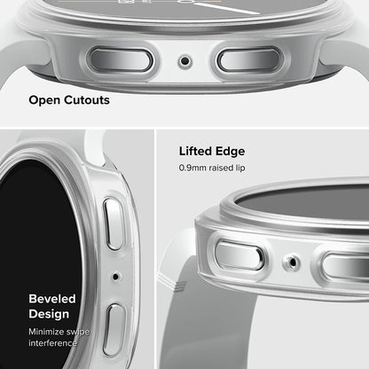 Ringke Slim tok Samsung Galaxy Watch8 Classic-hoz, 2 darabos készlet, Átlátszó