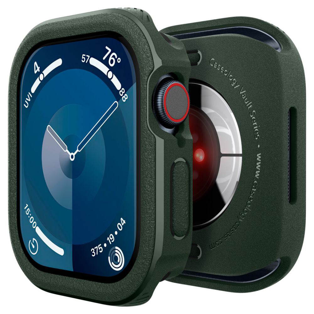 Spigen Caseology Vault szíj Apple Watch Series 10 / 11 46mm-hez, Zöld