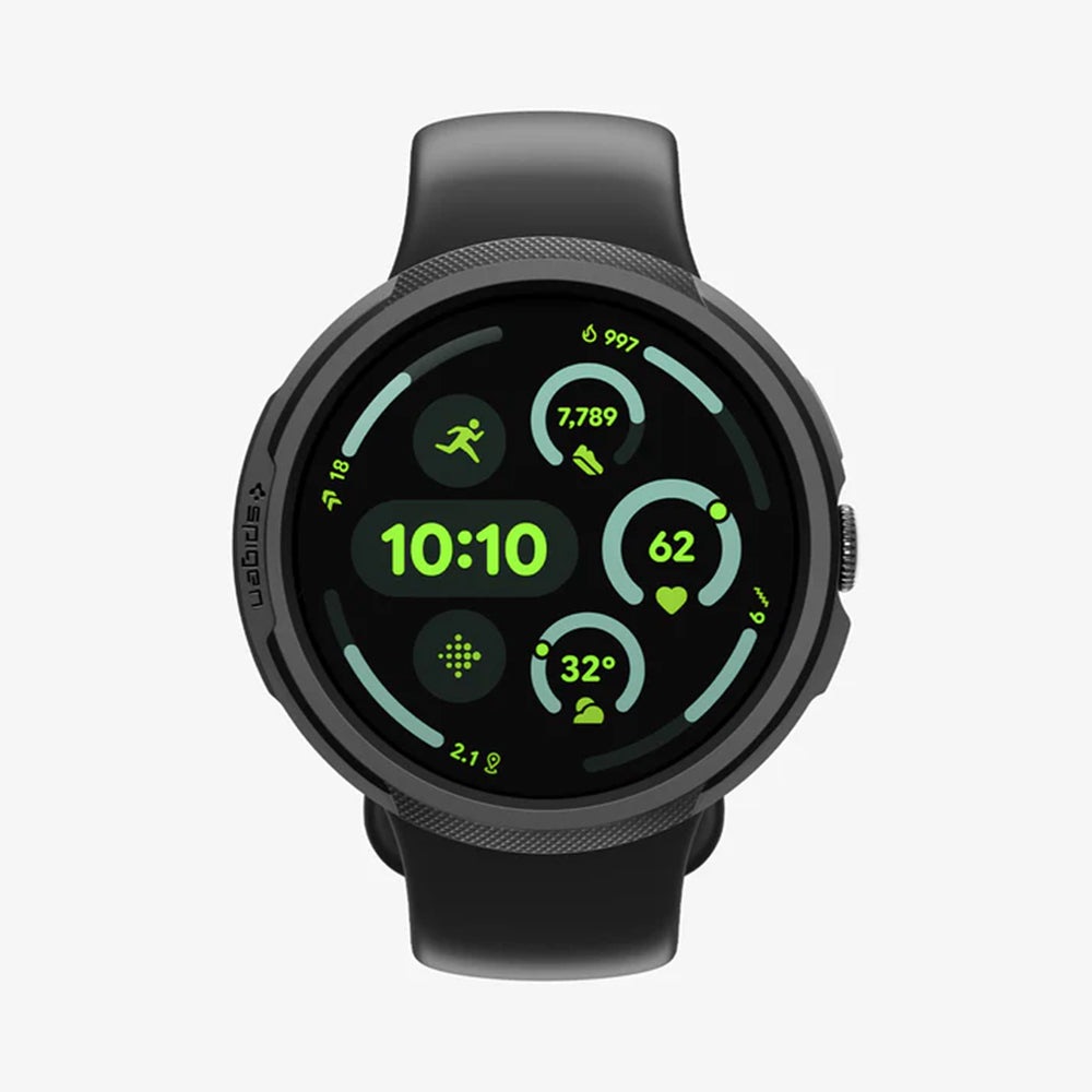 Spigen Liquid Air tok a Google Pixel Watch 4 45mm-hez, Matt Fekete ACS11222