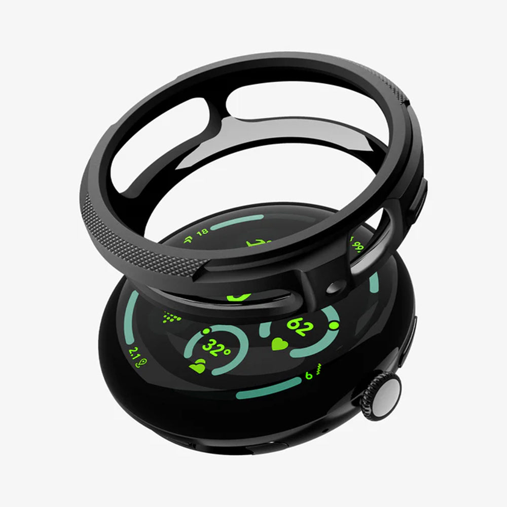 Spigen Liquid Air tok a Google Pixel Watch 4 45mm-hez, Matt Fekete ACS11222