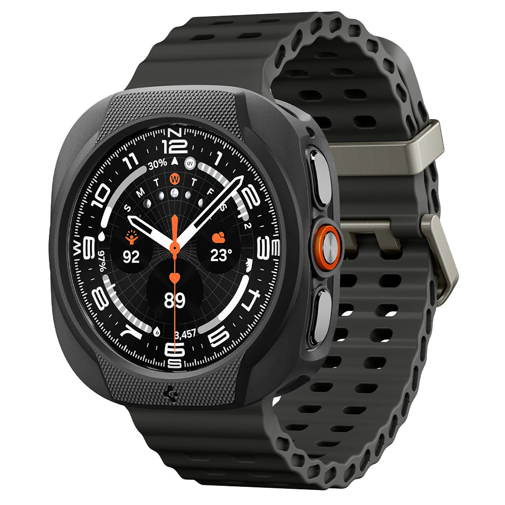 Spigen Liquid Air Case for Samsung Galaxy Watch Ultra2, Matte Black ACS11610