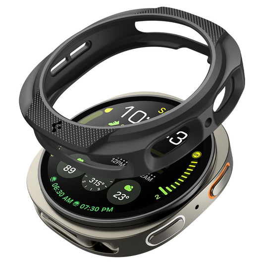 Spigen Liquid Air tok Samsung Galaxy Watch8 40mm-hez, Matt Fekete ACS09840