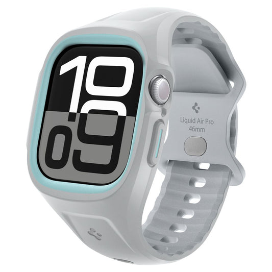 Spigen Liquid Air Pro tok Apple Watch Series 10 / 11 46mm-hez, Szürke ACS09318