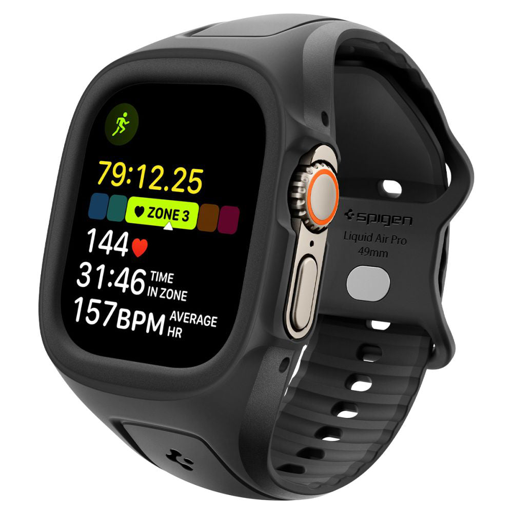 Spigen Liquid Air Pro tok Apple Watch Ultra Series-hez, fekete ACS05463