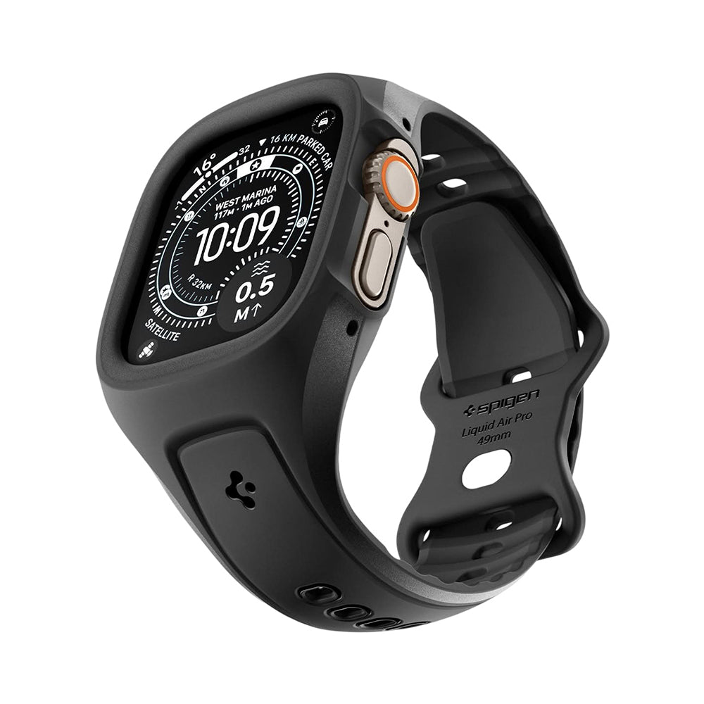 Spigen Liquid Air Pro tok Apple Watch Ultra Series-hez, fekete ACS05463