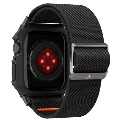 Spigen Lite Fit Pro tok Apple Watch 44mm sorozathoz, Matt Fekete ACS07103