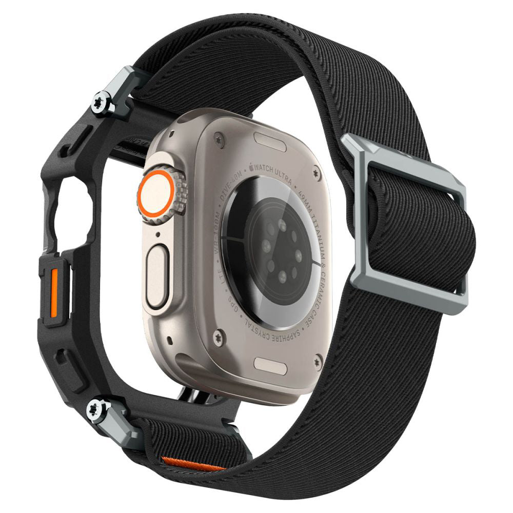 Spigen Lite Fit Pro tok Apple Watch Ultra Series-hez, matt fekete ACS07104