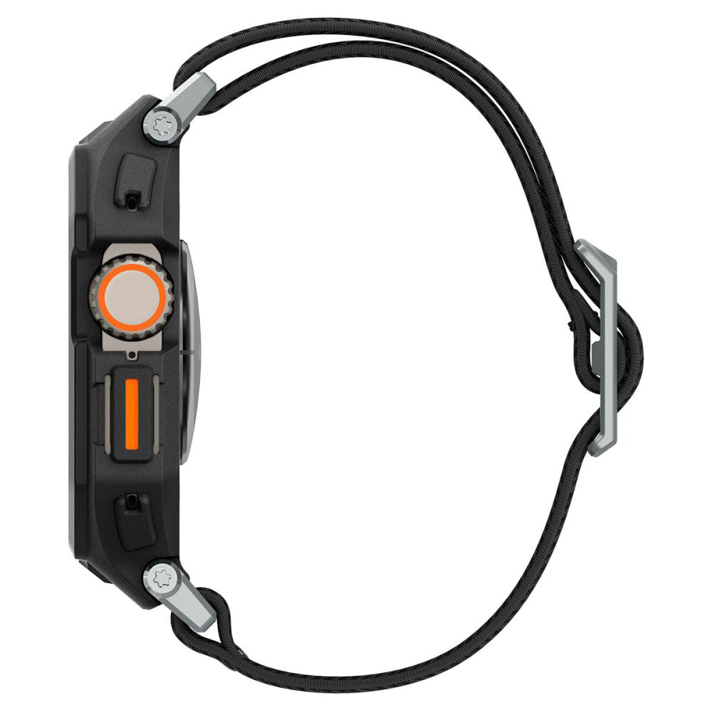 Spigen Lite Fit Pro tok Apple Watch Ultra Series-hez, matt fekete ACS07104
