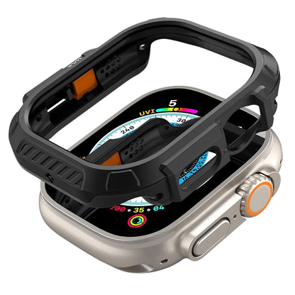 Spigen Lock Fit tok Apple Watch Ultra Series-hez, matt fekete ACS06208