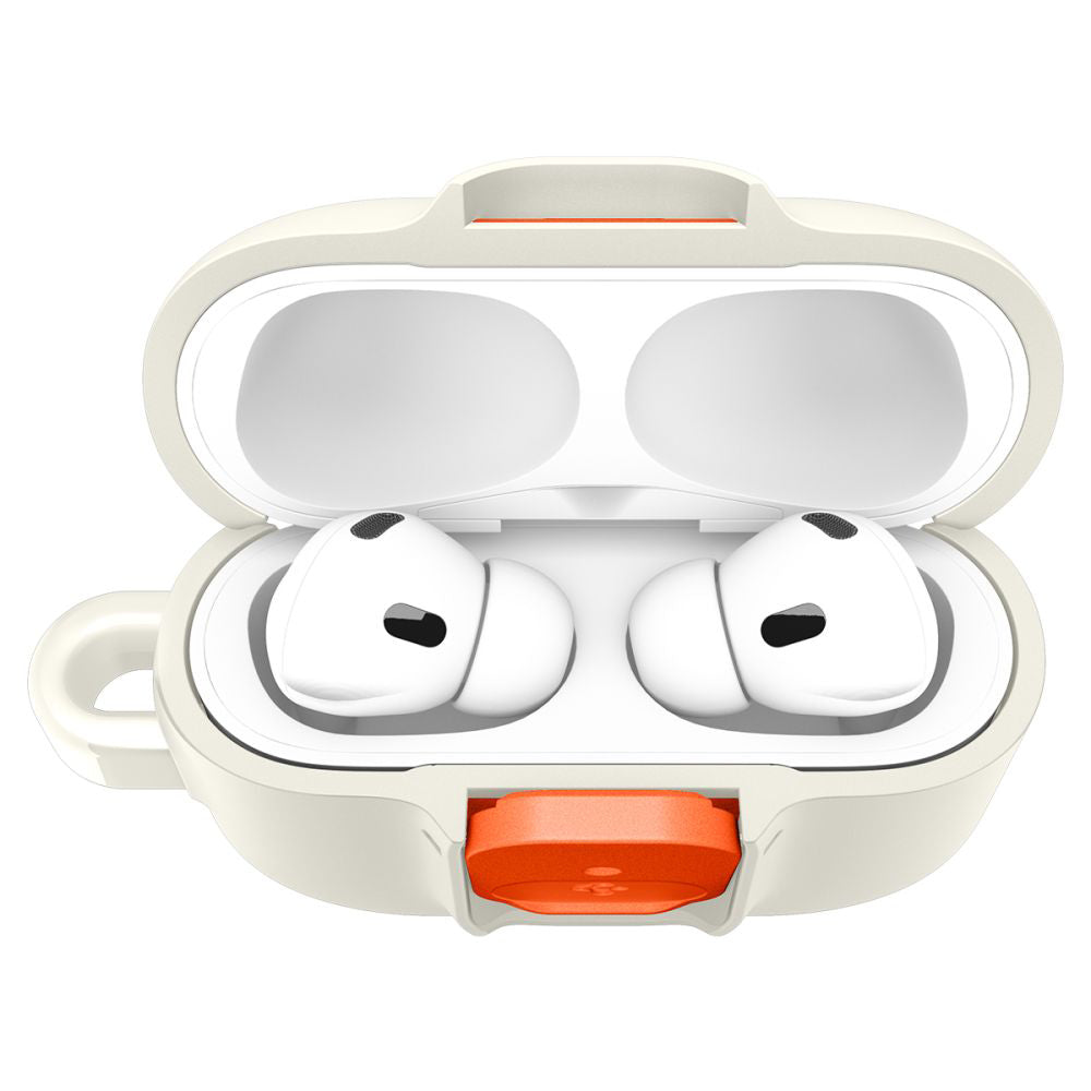 Spigen Nano Pop tok Apple AirPods Pro 3-hoz, Bézs Narancssárga ACS10134