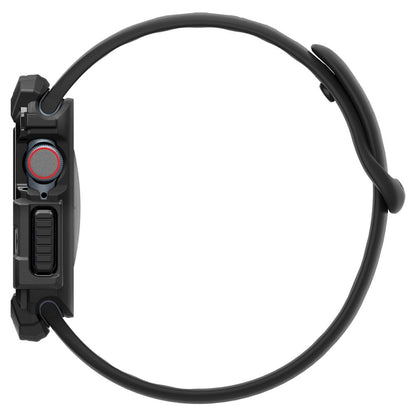 Spigen Rugged Armor tok Apple Watch Series 10 / 11 42mm-hez, Fekete ACS08585