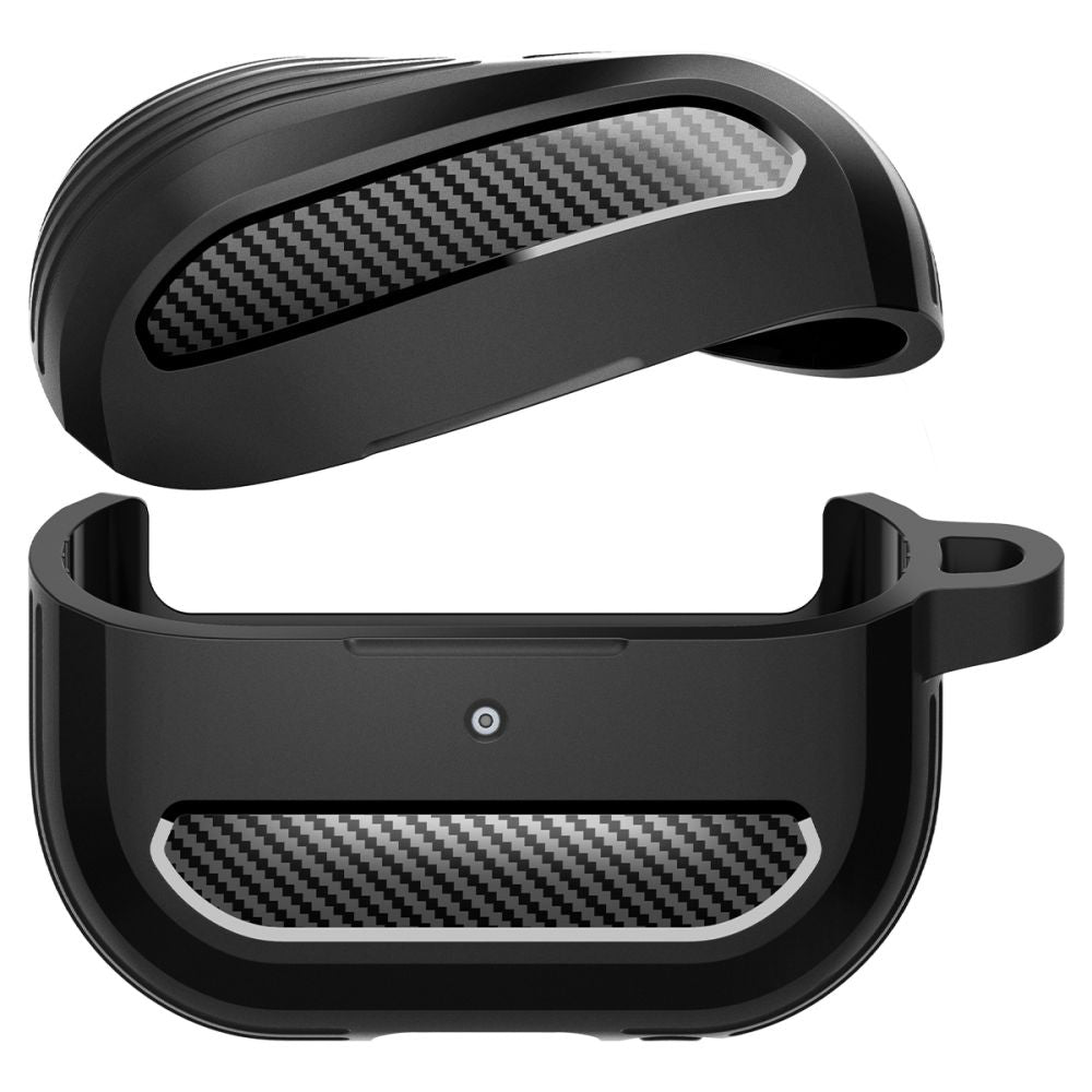 Spigen Rugged Armor tok Samsung Galaxy Buds3 FE / Buds3 Pro / Buds3-hoz, Fekete ACS08330