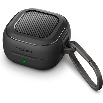 Spigen Rugged Armor tok Samsung Galaxy Buds4 / Buds4 Pro-hoz, Matt Fekete ACS11200