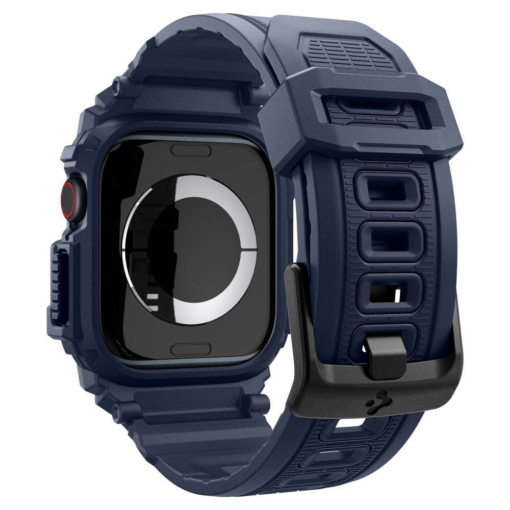 Spigen Rugged Armor Pro tok Apple Watch Series 10 / 11 46mm-hez, Tengerészkék
