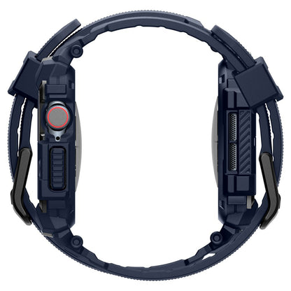 Spigen Rugged Armor Pro tok Apple Watch Series 10 / 11 46mm-hez, Tengerészkék