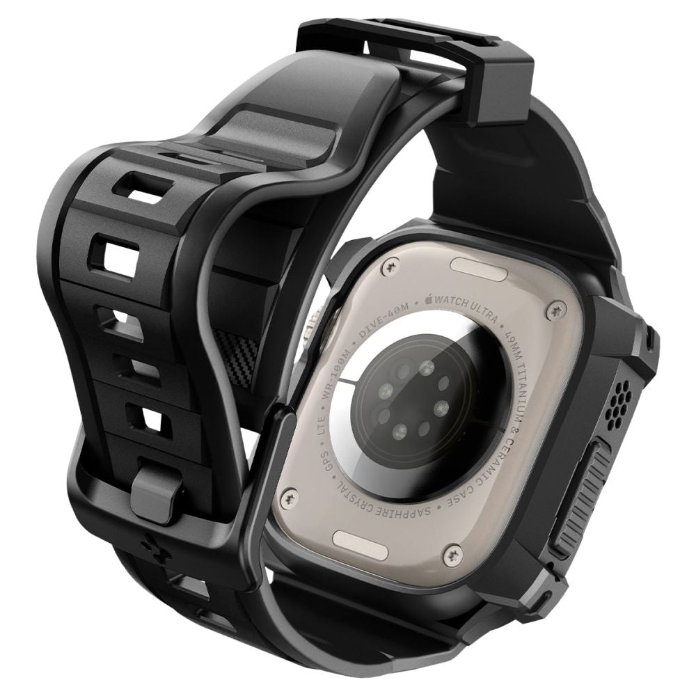 Spigen Rugged Armor Pro Case for Apple Watch Ultra Series, Black