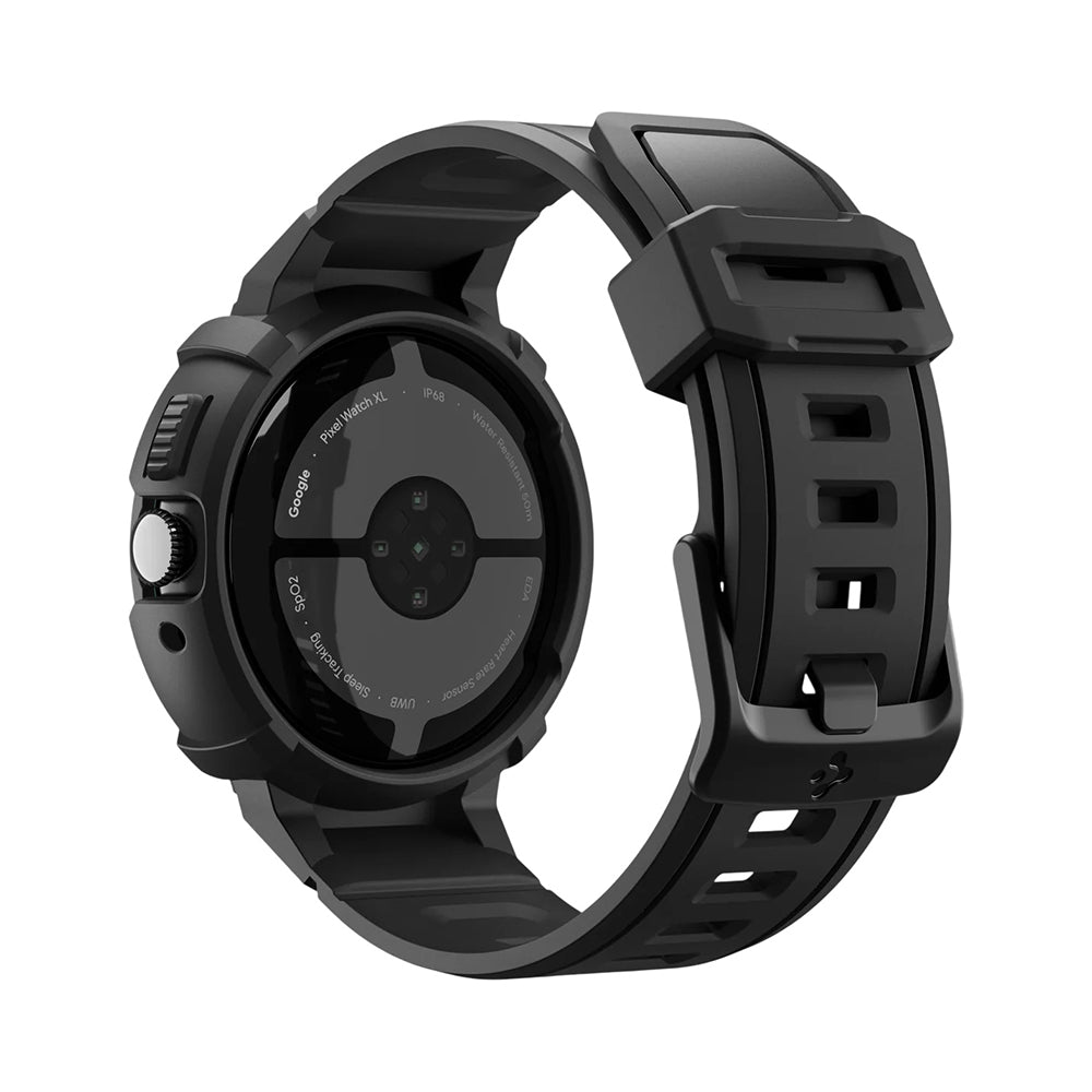 Spigen Rugged Armor Pro tok Google Pixel Watch 41mm sorozathoz, fekete ACS09484