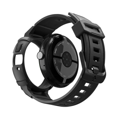 Spigen Rugged Armor Pro tok Google Pixel Watch 41mm sorozathoz, fekete ACS09484