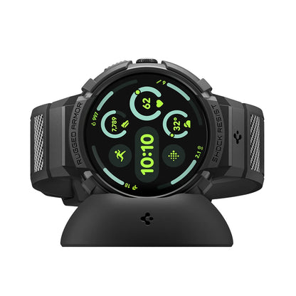 Spigen Rugged Armor Pro tok Google Pixel Watch 41mm sorozathoz, fekete ACS09484