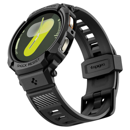 Spigen Rugged Armor Pro tok Samsung Galaxy Watch8 44mm-hez, Fekete ACS10007