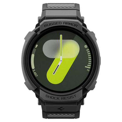Spigen Rugged Armor Pro tok Samsung Galaxy Watch8 44mm-hez, Fekete ACS10007
