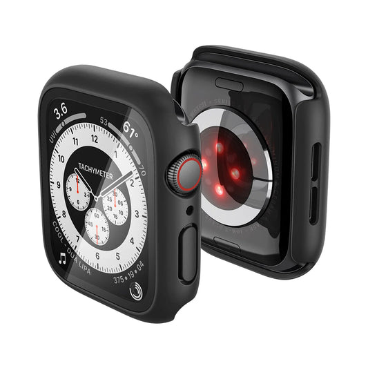 Spigen Thin Fit 360 tok Apple Watch Series 44mm-hez, Fekete ACS11592