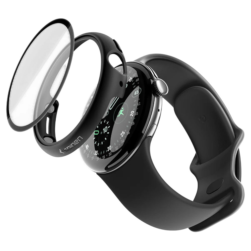 Spigen Thin Fit 360 tok Google Pixel Watch 41 mm Series órához, fekete ACS11750