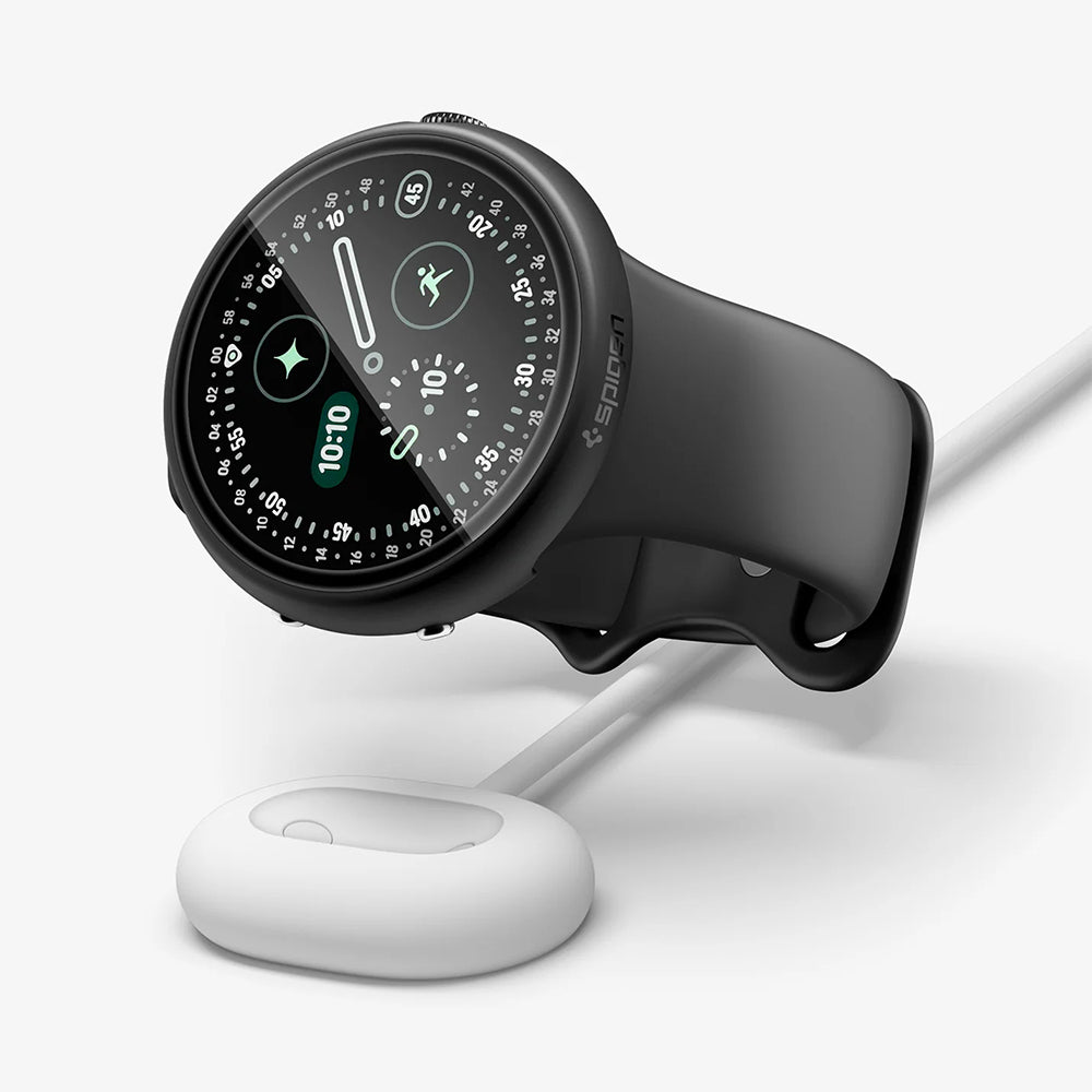 Spigen Thin Fit 360 tok Google Pixel Watch 41 mm Series órához, fekete ACS11750