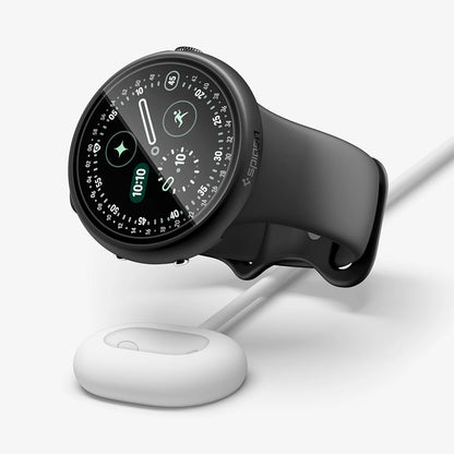 Spigen Thin Fit 360 tok Google Pixel Watch 41 mm Series órához, fekete ACS11750