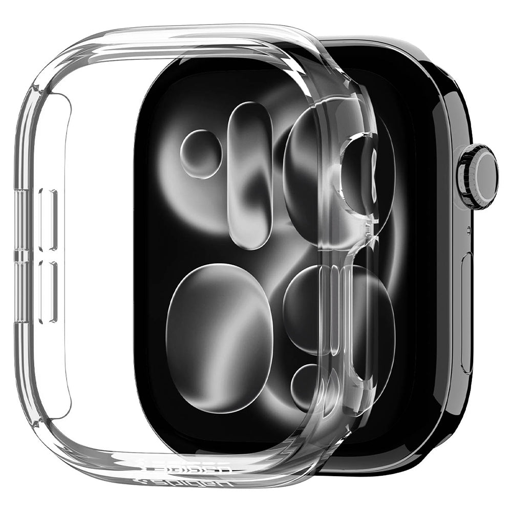 Spigen Thin Fit tok Apple Watch Series 12 42 mm-es órához, átlátszó, ACS11881