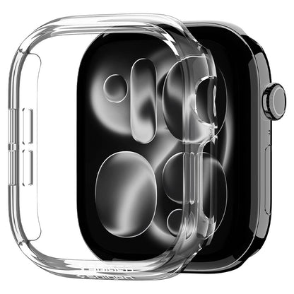 Spigen Thin Fit tok Apple Watch Series 12 42 mm-es órához, átlátszó, ACS11881