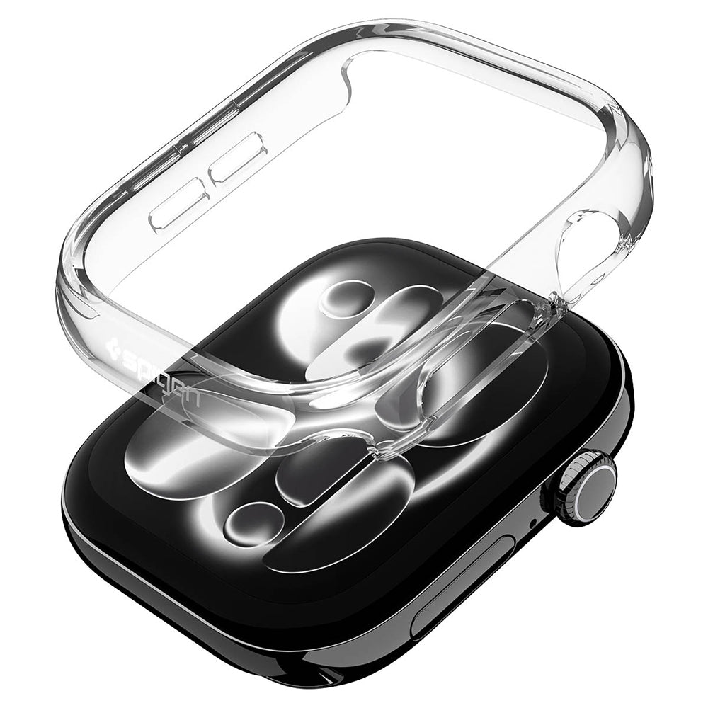 Spigen Thin Fit tok Apple Watch Series 12 42 mm-es órához, átlátszó, ACS11881