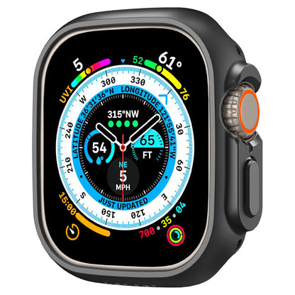 Spigen Thin Fit tok Apple Watch Ultra Series-hez, Fekete ACS05458