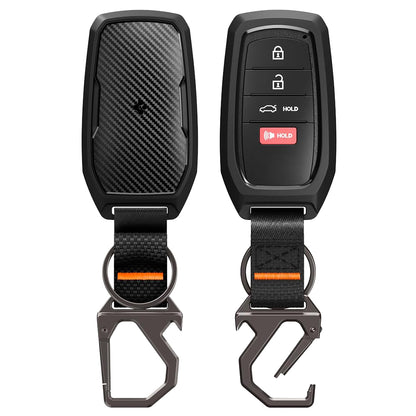 Spigen TK100 autókulcs tok Toyota Smarthoz, fekete ACS11366