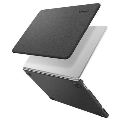 Spigen Urban Fit tok Apple MacBook Neo 13 hüvelykeshez, fekete ACS11541