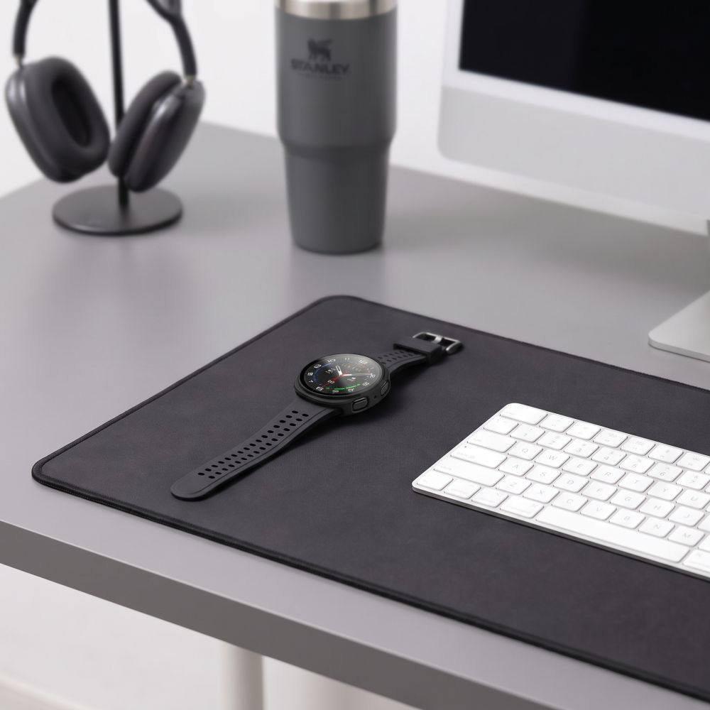 Tech-Protect Defense tok Samsung Galaxy Watch 9 / Watch8 44mm-hez, 2 darabos készlet, Fekete / Átlátszó