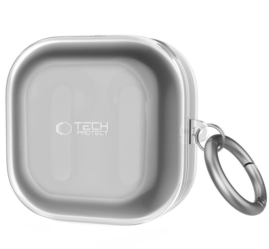 Tech-Protect Flexair Case for Samsung Galaxy Buds4 / Buds4 Pro, Transparent