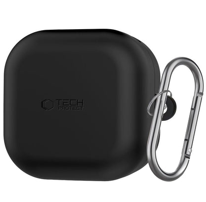 Tech-Protect Silicone Hook tok Samsung Galaxy Buds4 / Buds4 Pro-hoz, Fekete
