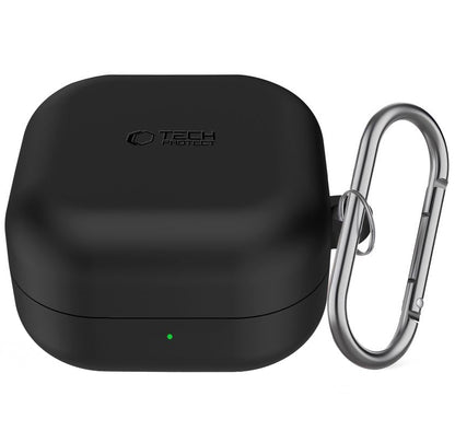 Tech-Protect Silicone Hook tok Samsung Galaxy Buds4 / Buds4 Pro-hoz, Fekete